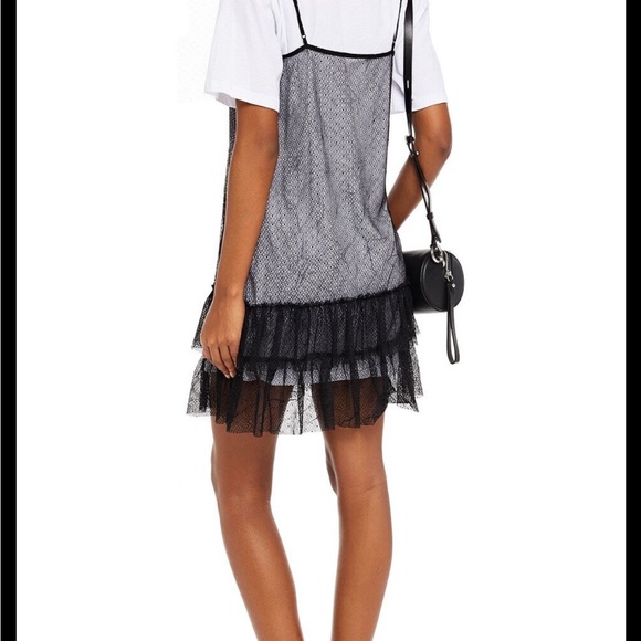 MCQ ALEXANDER MCQUEEN
Layered tiered lace and printed cotton-jersey mini… - Picture 6 of 6